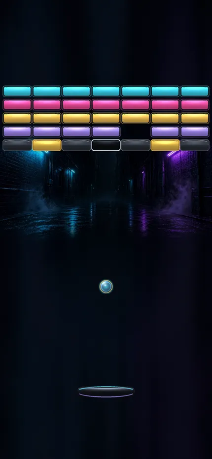 Rain Alley theme gameplay art